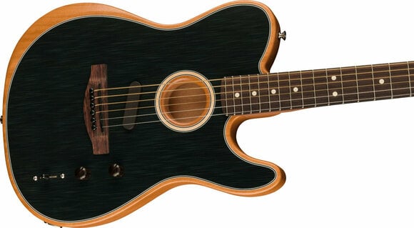 Guitarra eletroacústica especial Fender Player Series Acoustasonic Telecaster Brushed Black - 4