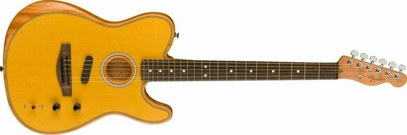 Special Acoustic-electric Guitar Fender Player Series Acoustasonic Telecaster Butterscotch Blonde - 3