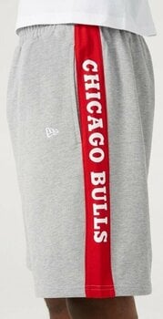 Shorts Chicago Bulls NBA Light Grey/Red M Shorts - 2