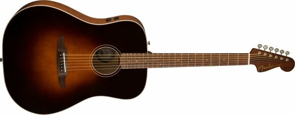 Elektroakustická gitara Dreadnought Fender Redondo Classic Target Burst - 2