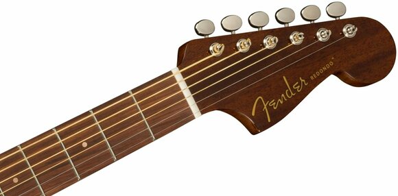 Dreadnought elektro-akoestische gitaar Fender Redondo Classic Target Burst - 5