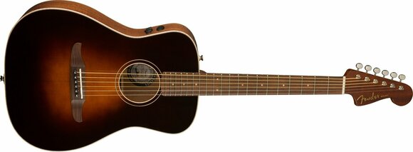 Electro-acoustic guitar Fender Malibu Classic Target Burst (Pre-owned) - 3