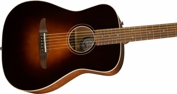 Electro-acoustic guitar Fender Malibu Classic Target Burst - 4