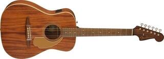 Elektroakustická kytara Fender Malibu Player All Mahogany WN Mahogany Elektroakustická kytara - 2