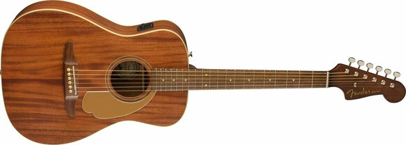 Electro-acoustic guitar Fender Malibu Player All Mahogany WN Mahogany - 3