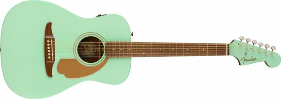 Elektroakustisk guitar Fender Malibu Player WN Surf Green - 2