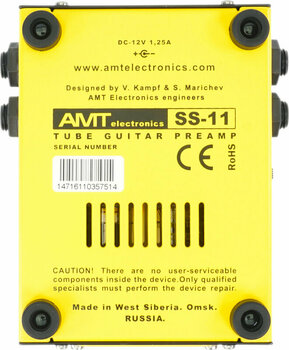 Preamplificador/Amplificador de guitarra AMT Electronics SS-11B Modern Preamplificador/Amplificador de guitarra - 8