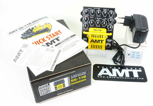 Preamp/Rack Amplifier AMT Electronics SS-11B Modern - 9