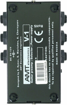 Pré-amplificador/amplificador em rack AMT Electronics V1 - 8