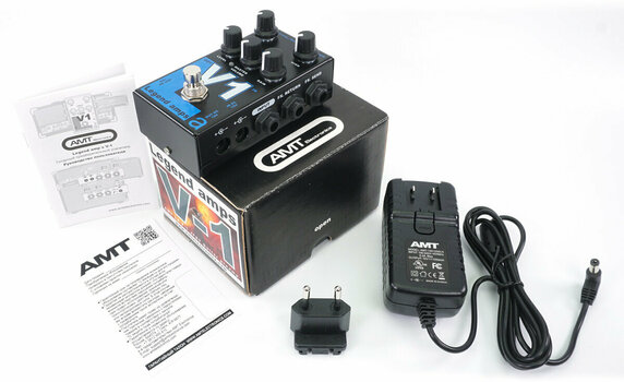 Pré-amplificador/amplificador em rack AMT Electronics V1 - 9