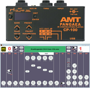 Caixa de carga do atenuador AMT Electronics Pangaea CP-100 - 2