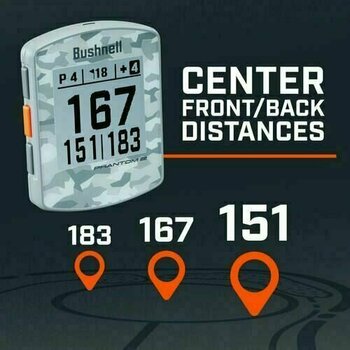 GPS Golf ura / naprava Bushnell Phantom 2 GPS Orange - 10