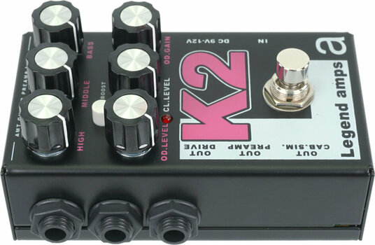 Pré-amplificador/amplificador em rack AMT Electronics K2 - 7