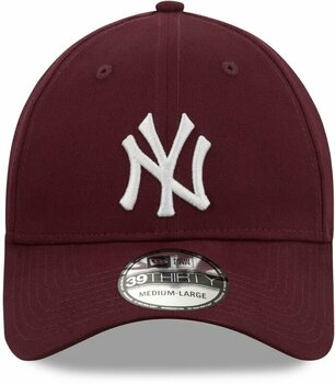 Cappellino New York Yankees 39Thirty MLB League Essential Burgundy/White M/L Cappellino - 2