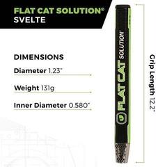 Grip Flat Cat Solution Svelte Black/Green Grip - 5