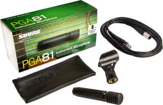 Mikrofon pojemnościowy instrumentalny Shure PGA81-XLR Mikrofon pojemnościowy instrumentalny - 2