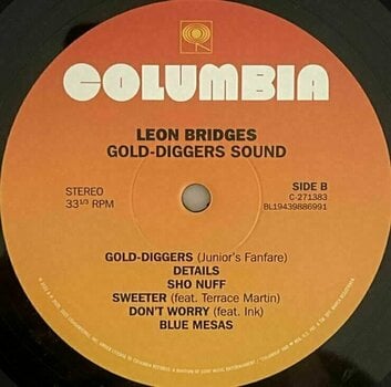 Vinyl Record Leon Bridges - Gold-Diggers Sound (LP) - 4