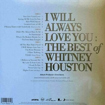 Грамофонна плоча Whitney Houston - I Will Always Love You: The Best Of Whitney Houston (2 LP) - 9