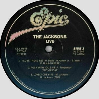 Vinylplade The Jacksons - Live - The Jacksons (2 LP) - 4
