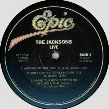 Disque vinyle The Jacksons - Live - The Jacksons (2 LP) - 5