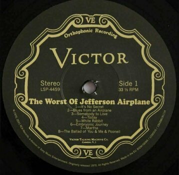 LP Jefferson Airplane - The Worst Of Jefferson Airplane (LP) - 2