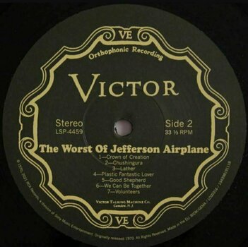 Disque vinyle Jefferson Airplane - The Worst Of Jefferson Airplane (LP) - 3