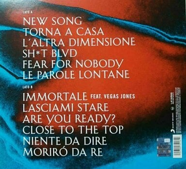 Vinyl Record Maneskin - l Ballo Della Vita (Blue Coloured) (LP) - 5