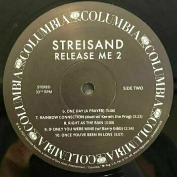 Vinyl Record Barbra Streisand - Release Me 2 (LP) - 3