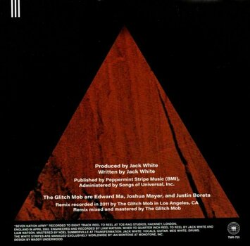 Disco in vinile The White Stripes - Seven Nation Army (The Glitch Mob Remix) (7" Vinyl) - 3