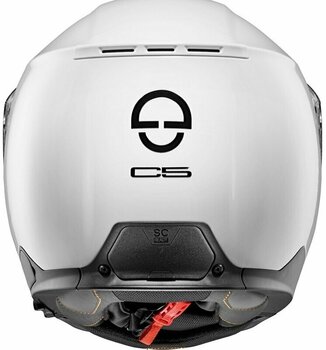 Helm Schuberth C5 Glossy White XS Helm - 4