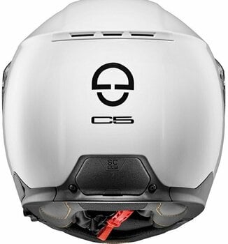 Helmet Schuberth C5 Glossy White S Helmet - 4