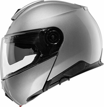 Helmet Schuberth C5 Glossy Silver M Helmet - 2