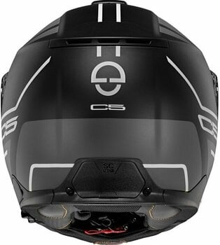 Helm Schuberth C5 Master Grey XL Helm - 4