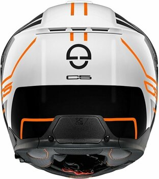 Helmet Schuberth C5 Master Orange XL Helmet - 4