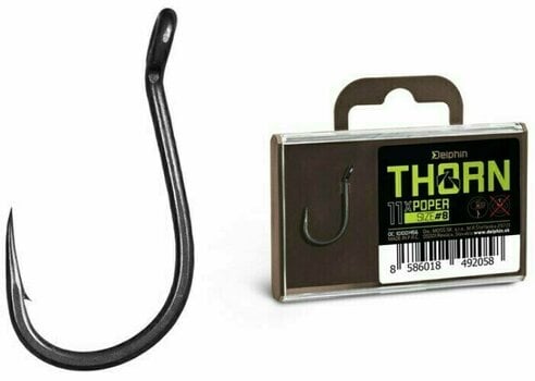 Fishing Hook Delphin THORN Poper # 8 Fishing Hook - 3