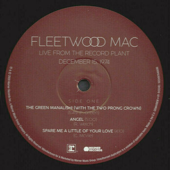 Hanglemez Fleetwood Mac - Fleetwood Mac (1973-1974) (5 LP) - 8
