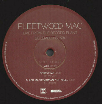 Vinyl Record Fleetwood Mac - Fleetwood Mac (1973-1974) (5 LP) - 10
