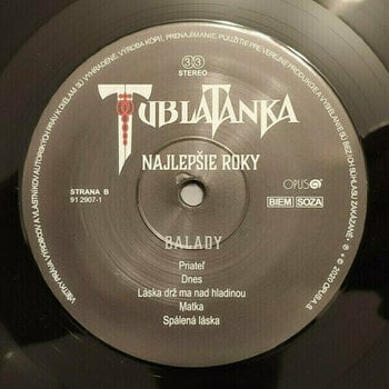 Vinyl Record Tublatanka - Najlepšie Roky (2 LP) - 3