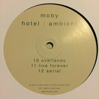 Vinyl Record Moby - Hotel Ambient (3 LP) - 4