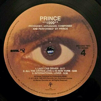 Disque vinyle Prince - 1999 (4 LP) - 5