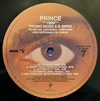 Disque vinyle Prince - 1999 (4 LP) - 8