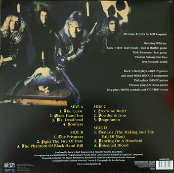 Vinyylilevy Running Wild - Black Hand Inn (2 LP) - 7