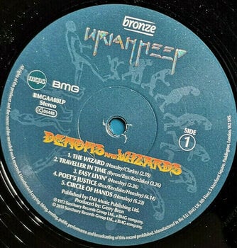 Vinyl Record Uriah Heep - Demons And Wizards (LP) - 2