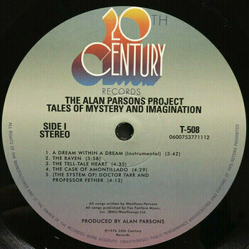Schallplatte The Alan Parsons Project - Tales Of Mystery And... (LP) - 2