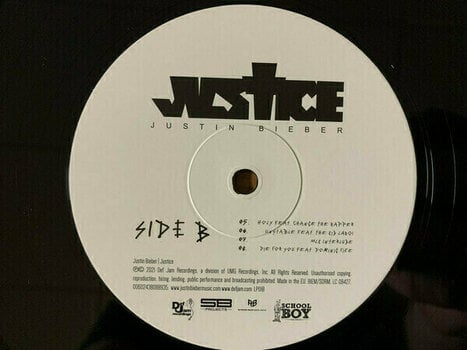 Vinyl Record Justin Bieber - Justice (2 LP) - 3