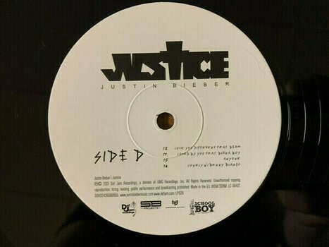 Vinyl Record Justin Bieber - Justice (2 LP) - 5