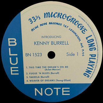 LP deska Kenny Burrell - Introducing Kenny Burrell (LP) - 2