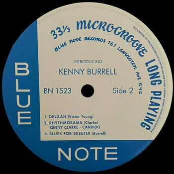 Vinyl Record Kenny Burrell - Introducing Kenny Burrell (LP) - 3