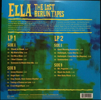 Vinylskiva Ella Fitzgerald - Ella: The Lost Berlin Tapes (2 LP) - 8