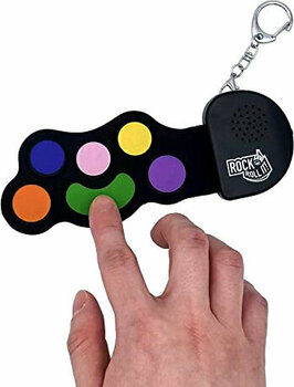 Pandantiv muzical Mukikim Rock and Roll It - Micro Color Drum Breloc Rainbow - 2